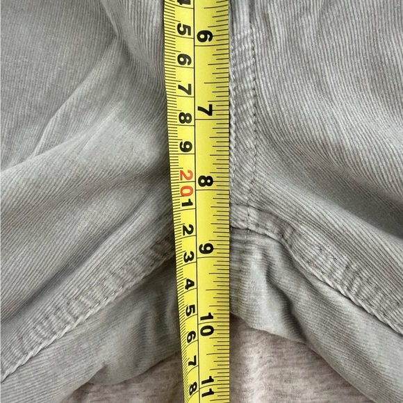 Pilcro Corduroy Skinny Jeans Serif Pull On Pants Womans 29 Straight Slim Beige - Picture 3 of 9